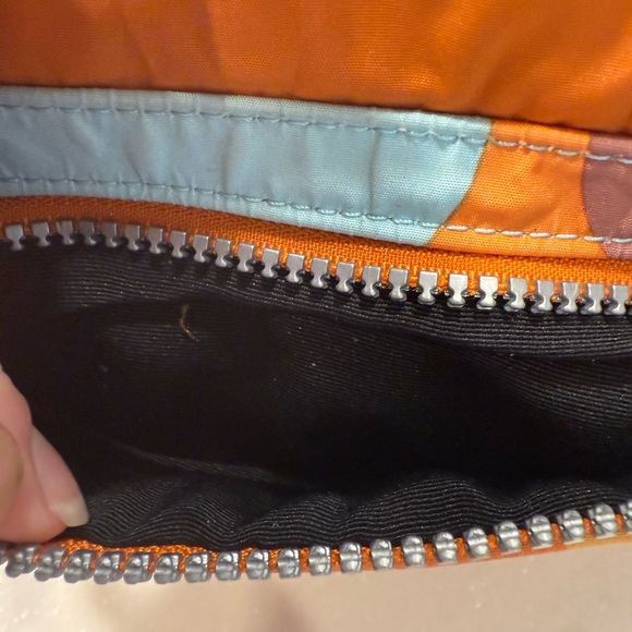 Kipling Nylon Hobo Women’s Orange Shoulder Bag With Monkey Adjustable Strap - Picture 9 of 16